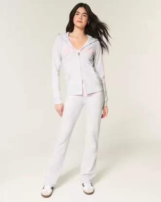 2001 Bootcut-Jogginghose mit Grafik