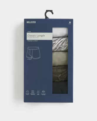 5er-Pack Boxershorts in klassischer Länge