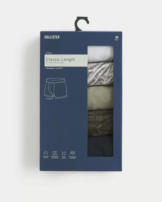 5er-Pack Boxershorts in klassischer Länge 5er-Pack Boxershorts in klassischer Länge