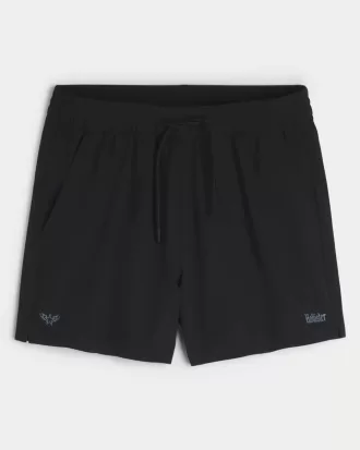 Active-Shorts mit Logo bis zur Mitte des Oberschenkels