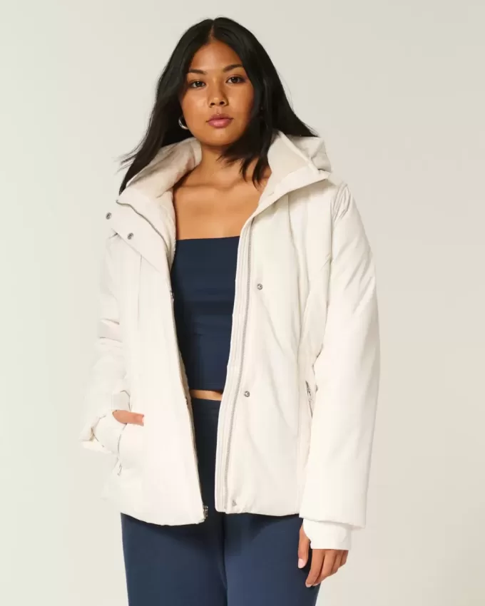 Allwetterjacke mit Kunstpelzfutter Allwetterjacke mit Kunstpelzfutter