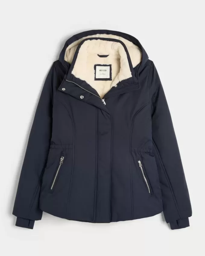 Allwetterjacke mit Kunstpelzfutter Allwetterjacke mit Kunstpelzfutter