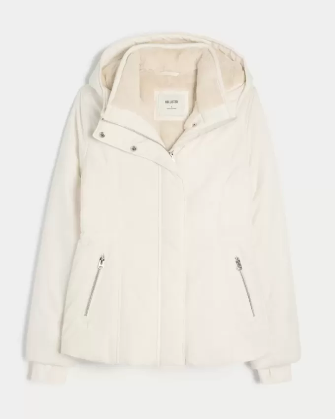 Allwetterjacke mit Kunstpelzfutter Allwetterjacke mit Kunstpelzfutter
