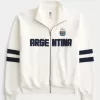 Argentinien AFA Grafik Fleece-Trainingsjacke Argentinien AFA Grafik Fleece-Trainingsjacke