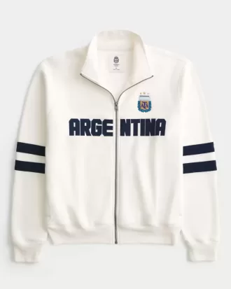 Argentinien AFA Grafik Fleece-Trainingsjacke