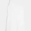 Asymmetrisches Minikleid aus Leinenmischung Asymmetrisches Minikleid aus Leinenmischung