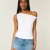 Asymmetrisches Off-Shoulder-Top Asymmetrisches Off-Shoulder-Top