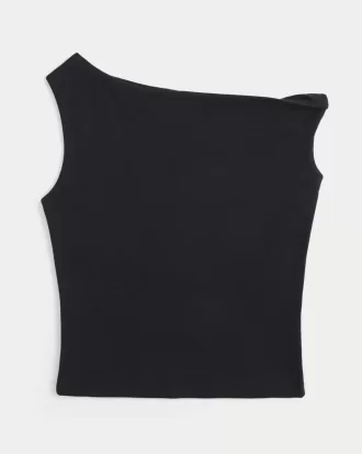 Asymmetrisches Off-Shoulder-Top