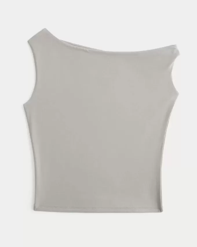 Asymmetrisches Off-Shoulder-Top Asymmetrisches Off-Shoulder-Top