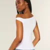 Asymmetrisches Off-Shoulder-Top Asymmetrisches Off-Shoulder-Top