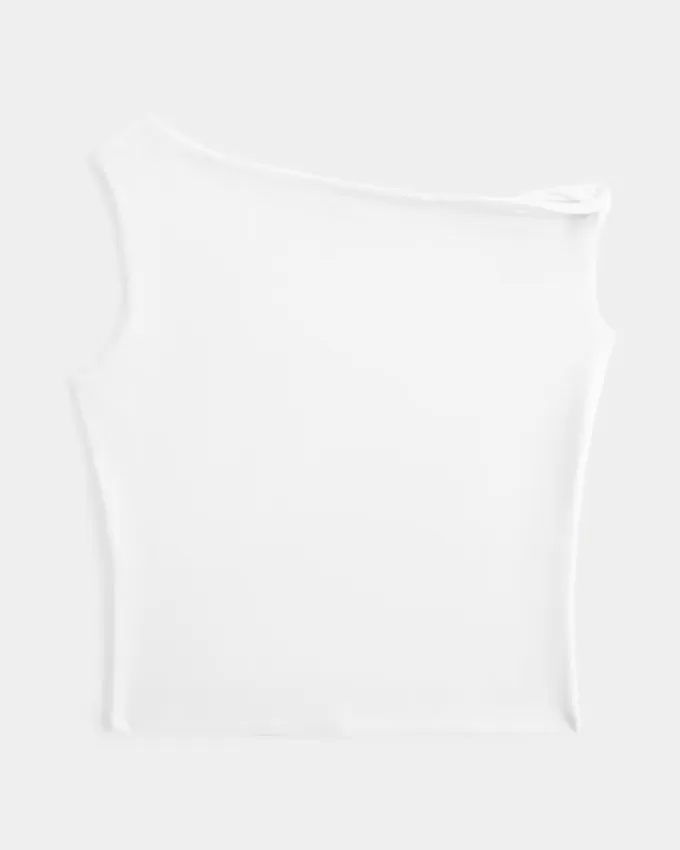 Asymmetrisches Off-Shoulder-Top Asymmetrisches Off-Shoulder-Top