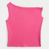 Asymmetrisches Off-Shoulder-Top Asymmetrisches Off-Shoulder-Top