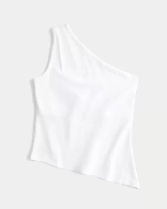 Asymmetrisches One-Shoulder-Top