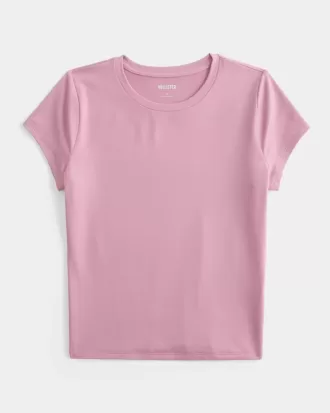 Baby-T-Shirt aus weichem, nahtlosem Stretch-Stoff