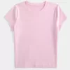 Baby-T-Shirt aus weichem, nahtlosem Stretch-Stoff Baby-T-Shirt aus weichem, nahtlosem Stretch-Stoff