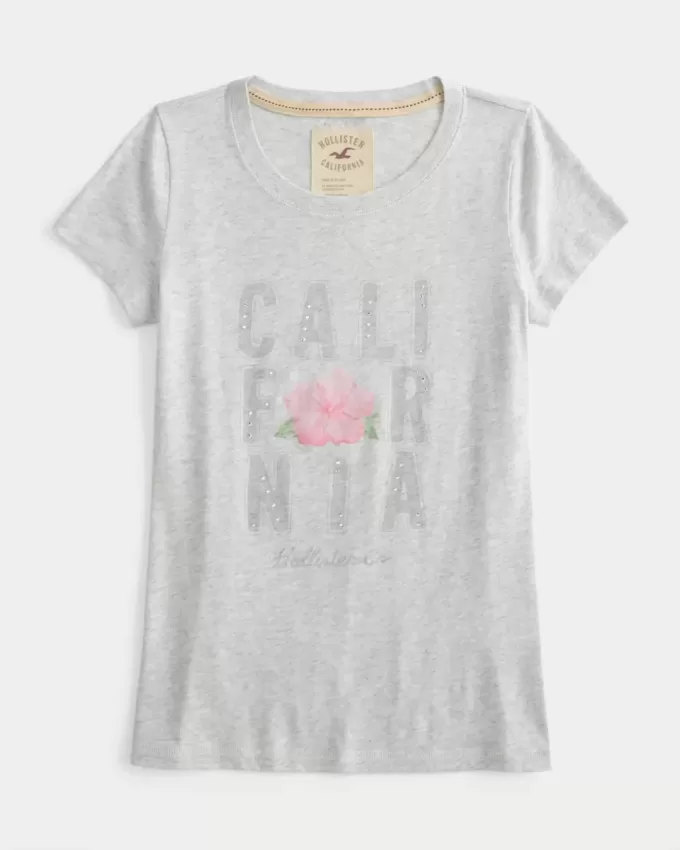 Baby-T-Shirt mit California-Logo-Grafik Baby-T-Shirt mit California-Logo-Grafik