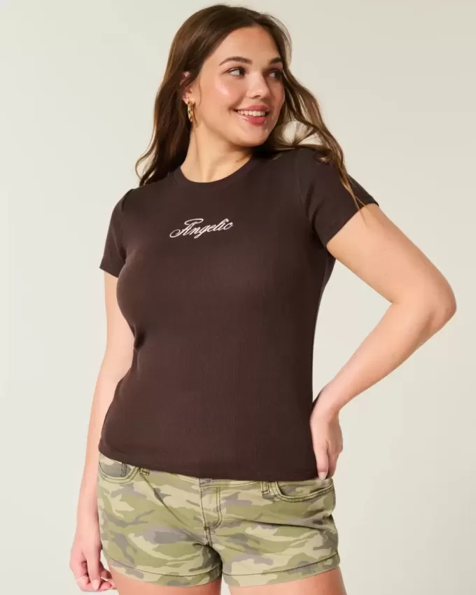 Baby-T-Shirt mit Engel-Grafik Baby-T-Shirt mit Engel-Grafik