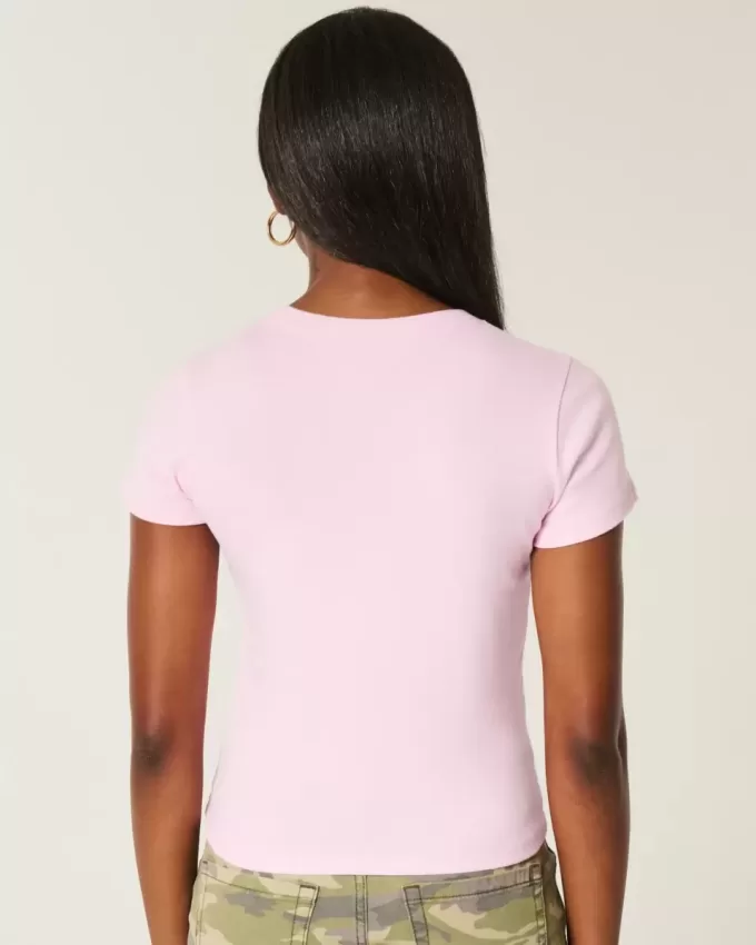 Baby T-Shirt mit Herz-Grafik Baby T-Shirt mit Herz-Grafik
