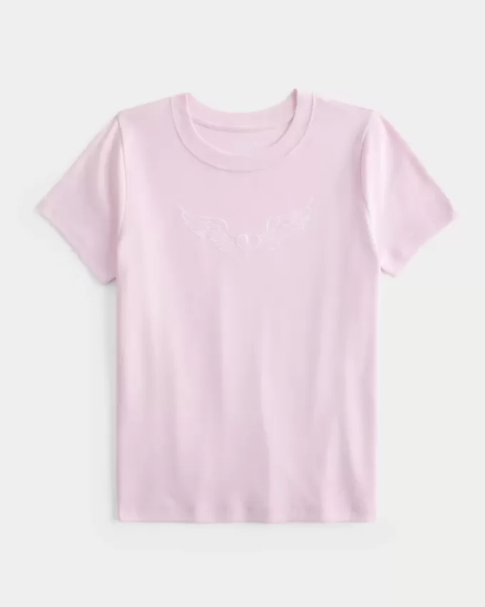 Baby T-Shirt mit Herz-Grafik Baby T-Shirt mit Herz-Grafik