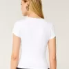 Baby-T-Shirt mit Rundhalsausschnitt aus weichem, nahtlosem Stretch-Stoff Baby-T-Shirt mit Rundhalsausschnitt aus weichem, nahtlosem Stretch-Stoff
