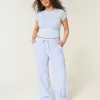 Baby-T-Shirt mit Rundhalsausschnitt aus weichem, nahtlosem Stretch-Stoff