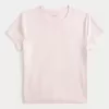 Baby-T-Shirt mit Rundhalsausschnitt aus weichem, nahtlosem Stretch-Stoff