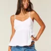 Babydoll-Oberteil mit Knöpfen Babydoll-Oberteil mit Knöpfen