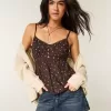 Babydoll-Oberteil mit Knöpfen Babydoll-Oberteil mit Knöpfen