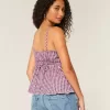 Babydoll-Oberteil mit Knöpfen Babydoll-Oberteil mit Knöpfen