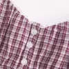 Babydoll-Oberteil mit Knöpfen Babydoll-Oberteil mit Knöpfen
