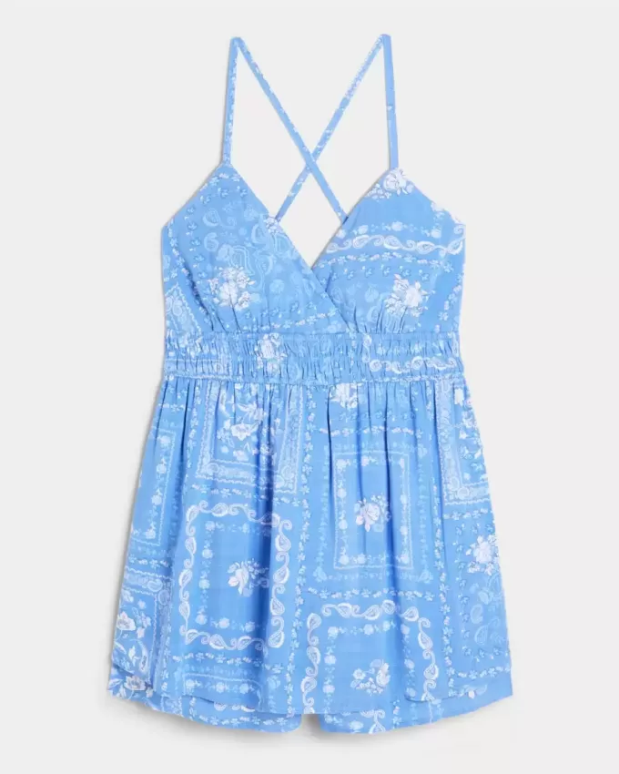 Babydoll-Strampler mit offenem Rücken Babydoll-Strampler mit offenem Rücken