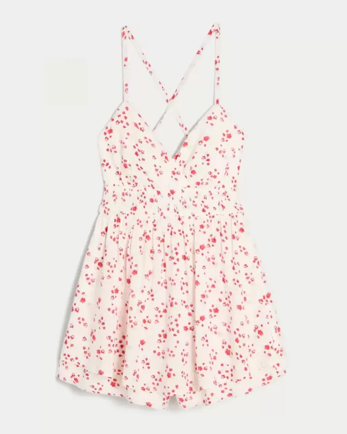 Babydoll-Strampler mit offenem Rücken Babydoll-Strampler mit offenem Rücken