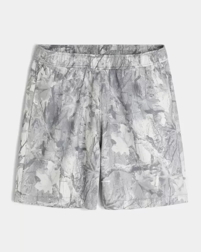 Baggy-Basketballshorts mit Camouflage-Muster Baggy-Basketballshorts mit Camouflage-Muster