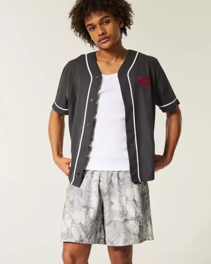 Baggy-Basketballshorts mit Camouflage-Muster Baggy-Basketballshorts mit Camouflage-Muster