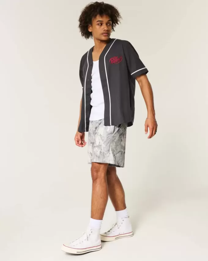 Baggy-Basketballshorts mit Camouflage-Muster Baggy-Basketballshorts mit Camouflage-Muster