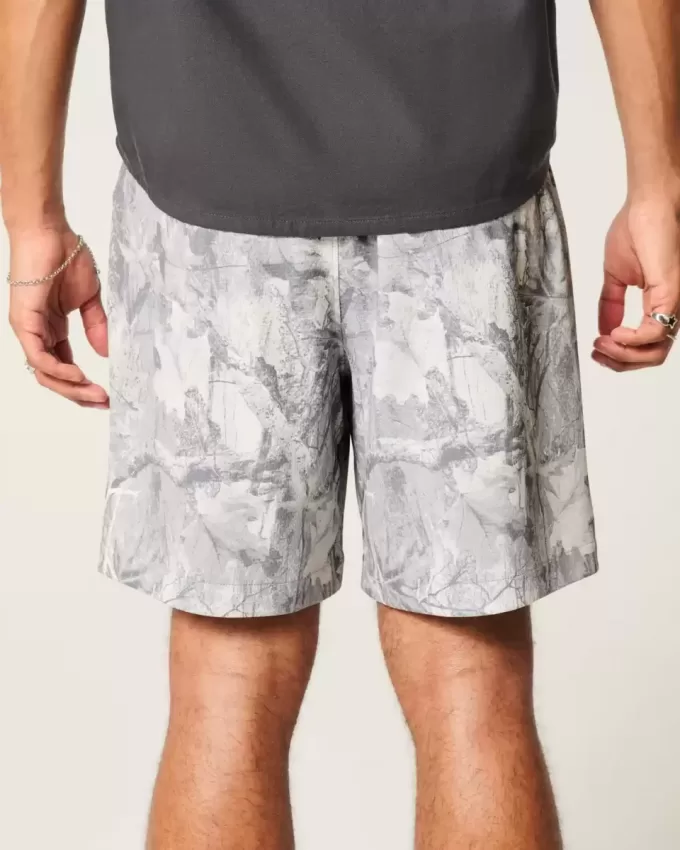 Baggy-Basketballshorts mit Camouflage-Muster Baggy-Basketballshorts mit Camouflage-Muster