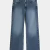 Baggy-Bootcut-Jeans im Waschmittelton Baggy-Bootcut-Jeans im Waschmittelton