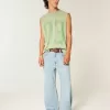 Baggy-Bootcut-Jeans in heller Waschung Baggy-Bootcut-Jeans in heller Waschung