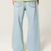 Baggy-Bootcut-Jeans in heller Waschung Baggy-Bootcut-Jeans in heller Waschung