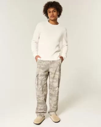 Baggy-Cargohose im Camouflage-Design