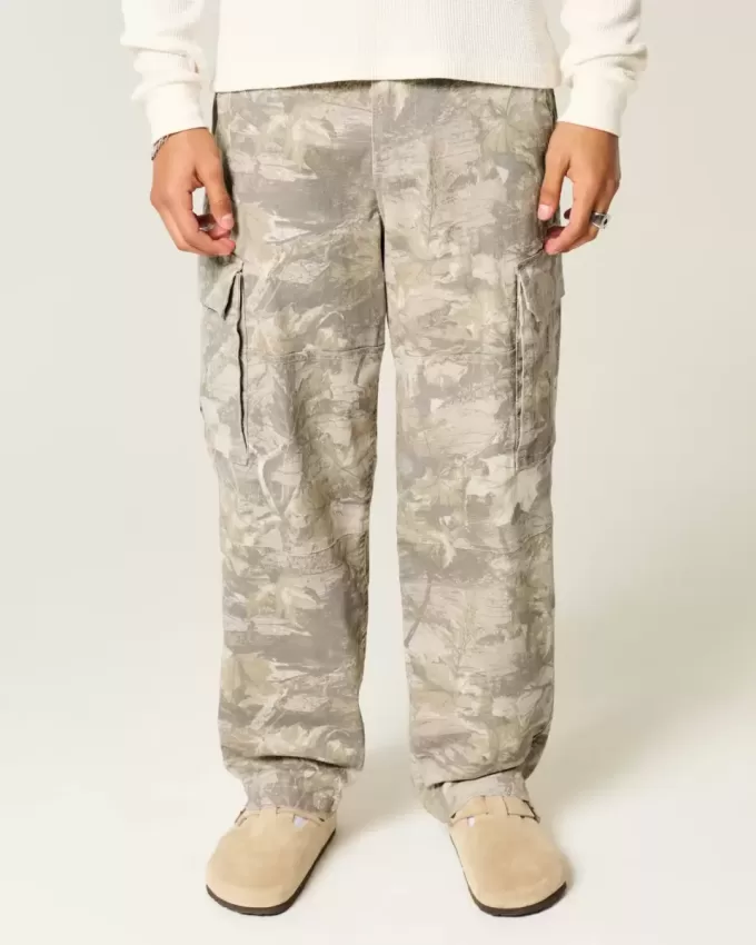 Baggy-Cargohose im Camouflage-Design Baggy-Cargohose im Camouflage-Design