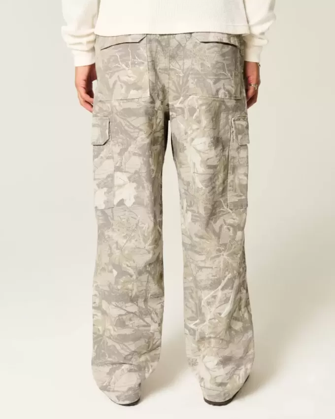 Baggy-Cargohose im Camouflage-Design Baggy-Cargohose im Camouflage-Design