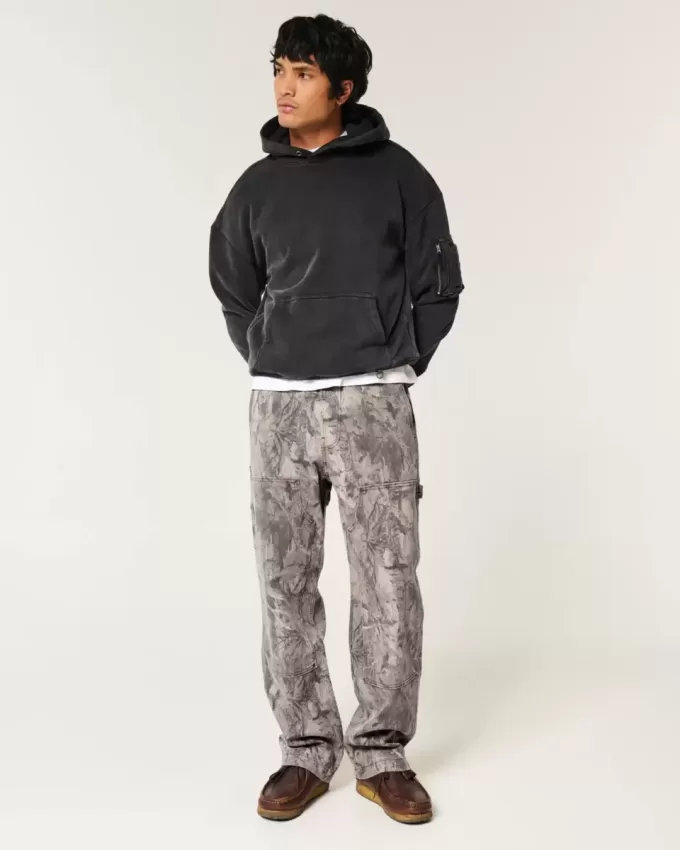 Baggy-Carpenter-Jeans im Camouflage-Look Baggy-Carpenter-Jeans im Camouflage-Look