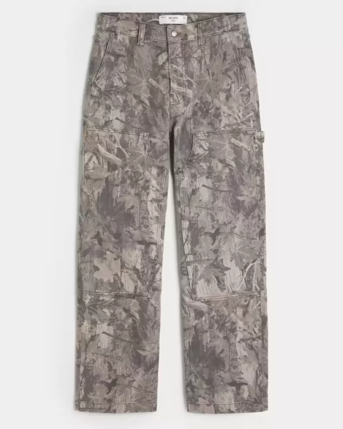 Baggy-Carpenter-Jeans im Camouflage-Look Baggy-Carpenter-Jeans im Camouflage-Look