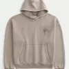 Baggy Cinch Spider Grafik Hoodie Baggy Cinch Spider Grafik Hoodie