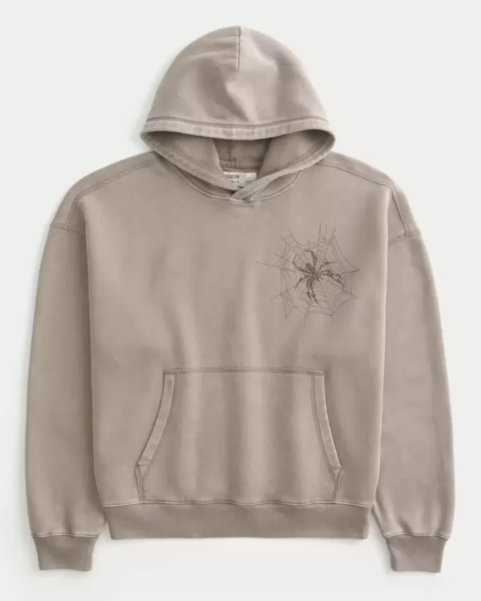 Baggy Cinch Spider Grafik Hoodie Baggy Cinch Spider Grafik Hoodie