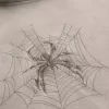 Baggy Cinch Spider Grafik Hoodie Baggy Cinch Spider Grafik Hoodie