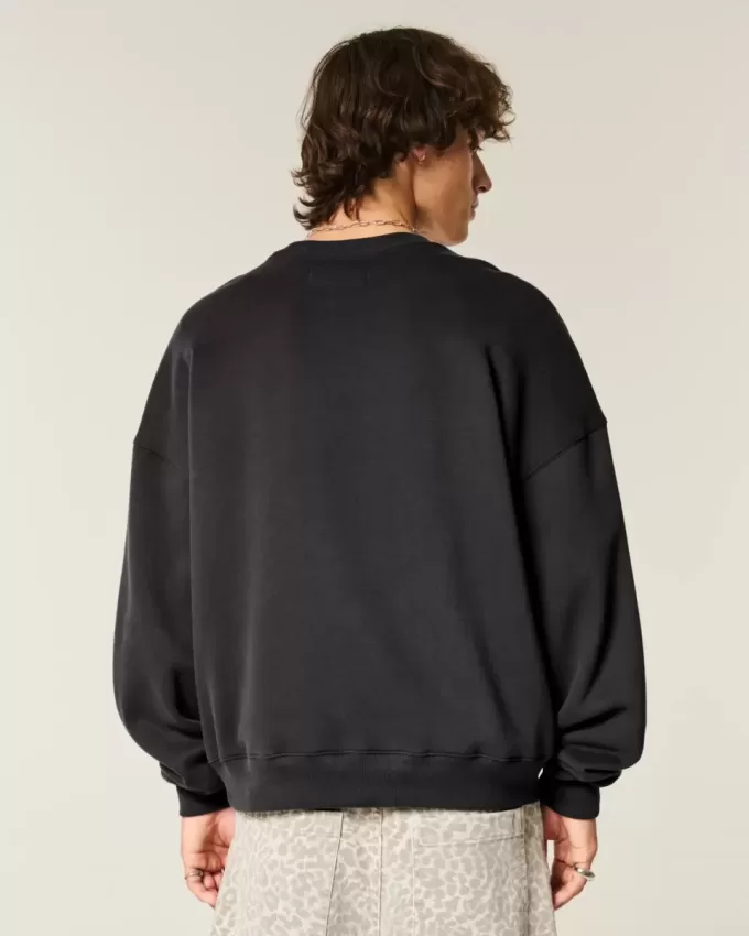 Baggy Cinch Sweatshirt mit Rundhalsausschnitt und Bugs Bunny-Grafik Baggy Cinch Sweatshirt mit Rundhalsausschnitt und Bugs Bunny-Grafik