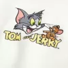 Baggy Cinch Tom und Jerry Grafik-Sweatshirt mit Rundhalsausschnitt Baggy Cinch Tom und Jerry Grafik-Sweatshirt mit Rundhalsausschnitt