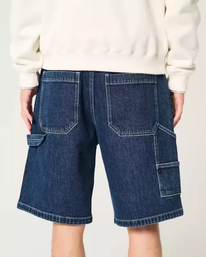 Baggy Denim-Malershorts Baggy Denim-Malershorts